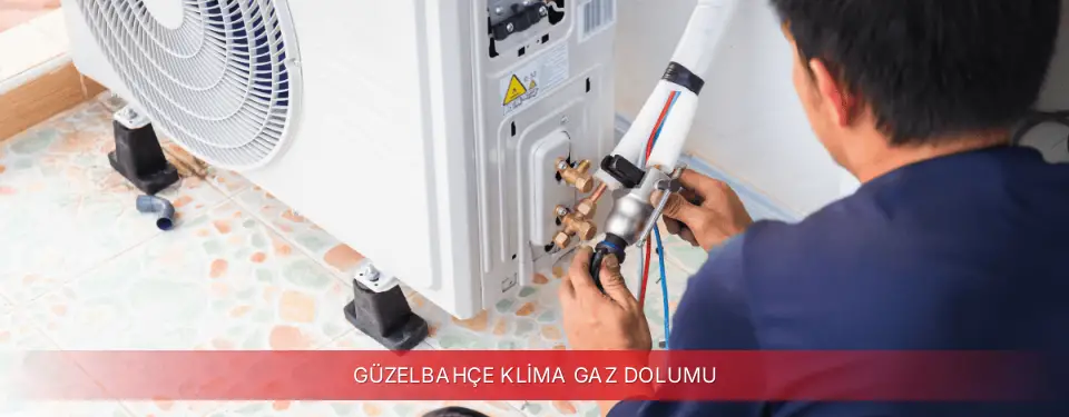Güzelbahçe İlçemi Finlux Klima Gaz Dolumu